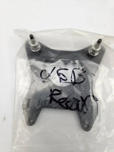 Mugen MBX6B E0535 Carbon Graphite Rear Damper Stay Shock Tower w/Mount Buggy - Picture 1 of 3