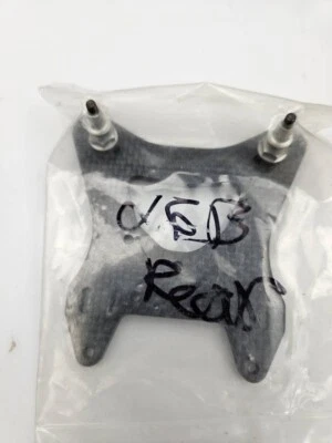 Mugen MBX6B E0535 Carbon Graphite Rear Damper Stay Shock Tower w/Mount Buggy - Image 1 of 3