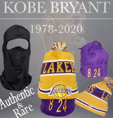 GORRO DE INVERNO LOS ANGELES LAKERS KOBE BRYANT NOVA ERA - Imagem 1 de 4
