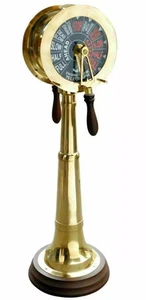 24" Vintage Maritime Brass Ship's Engine Order Working Telegraph Decorative Gift - Picture 1 of 5