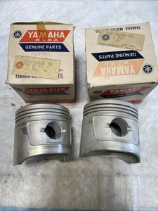 Nuevo juego de pistones originales Yamaha .50 XS1 XS2 650 256-116336-02-00 #Bin P - Imagen 1 de 6