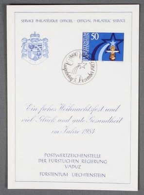 MayfairStamps Liechtenstein FDC 1983 Christmas First Day Cover aau_63749 - Image 1 of 2