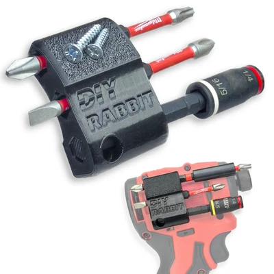 Magnetic Bit Holder for M12 Milwaukee SubCompact Impact Drill 3450-20 & 3401-20 - Image 1 of 4