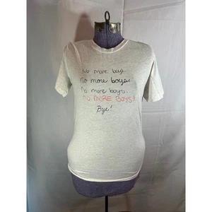 SMOSH youtube "No More Boys" Courtney Miller Shirt Unisex Small Ian Anthony - Picture 1 of 6
