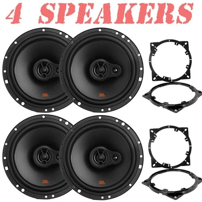 JBL Stage2 634 250W 6.5" Front Rear Upgrade Speakers for select Kia & Hyundai Foto 1 de 4