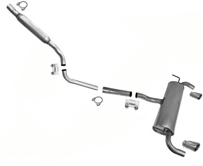 Resonator Extension Pipe Muffler Fits Jeep Cherokee 3.2L Front Wheel Drive 15-17 - Image 1 of 4