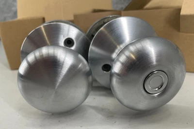 Perilla de puerta de casa de repuesto (6) cerradura de empuje + (6) estándar nueva reemplazada (armario) Foto 1 de 4