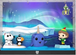 Funko Pop Deluxe Elf Movie Moment #03 Buddy Elf Mr Narwhal Scene Vinyl Xmas Gift - Picture 1 of 6