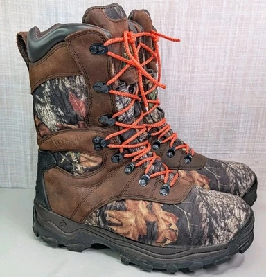 Botas impermeables Rocky 10M para hombre deportivas utilitarias 1000G cuero aislado y camuflaje Foto 1 de 4
