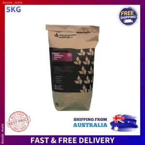 Organic Whole Rye Flour 5KG Stoneground Low Gluten Sourdough Bread Nutty Flavor - Picture 1 of 5