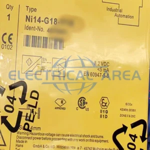 1PC New Turck NI14-G18-ADZ30X2-B3331 Proximity Switch Sensor Fast Delivery - Picture 1 of 8