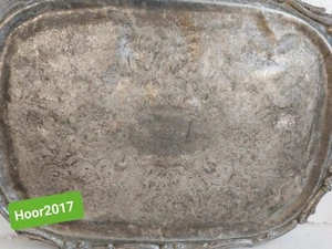 Vintage großes Tablett Leonard versilbert - Bild 1 von 13