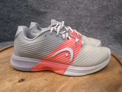 Zapatillas Tenis Head Revolt Pro 4.0 Para Mujer Todas las Canchas (Gris/Coral) Talla 7.5 Foto 1 de 4