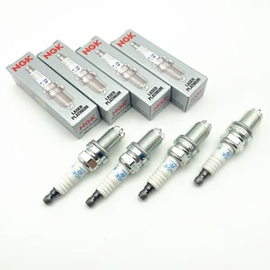 4x NGK Zündkerze BKR6EQUP 3199 Für BMW 3er E46 5er E39 Mini R50 R52 R53 Audi A6 - Picture 1 of 6
