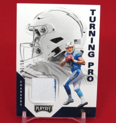 Easton Stick RC Patch Relic /50 Turning Pro Rookie 2019 Panini Playoff - Image 1 of 2
