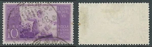 1948 ITALIA USATO COSTITUZIONE 10 LIRE FILIGRANA LETTERA - B8-2 - Picture 1 of 1