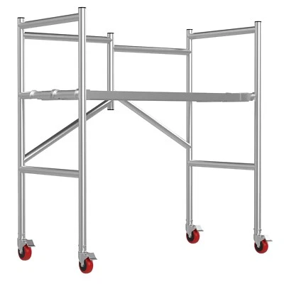 Scaffolding Work Platform, Rolling Scaffolding with Wheels, Scaffold for Buil... - Image 1 of 4