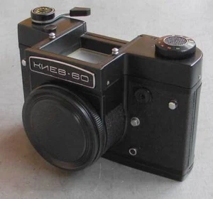 Arsenal Kiev 60 MLU BLACK 6x6cm medium format camera BODY CLA-ed MINT - Picture 1 of 4