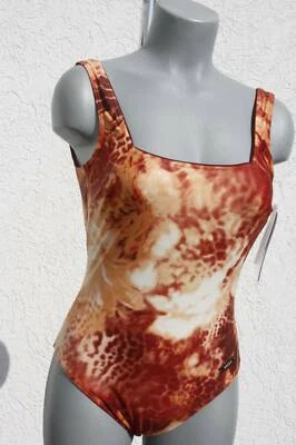 Saison-2023/24 702093-52 Solar BÜGEL Badeanzug breite Träger Brauntöne in 38 - Bild 1 von 4