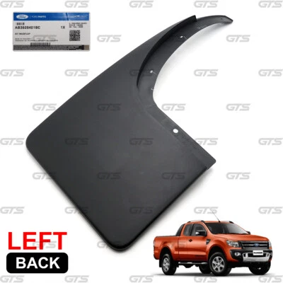 Rear Left Mud Flap Splash Guard Fits Ford Ranger XLT T6 Wildtrak 2012 - 2014 Foto 1 de 4