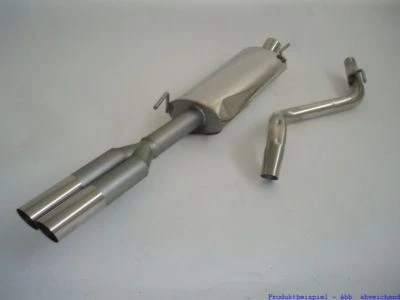 Escape deportivo FMS acero inoxidable VW Golf III Variant 1.4l 44kW / 1.6l 55kW / 1.8l 55kW - Imagen 1 de 2