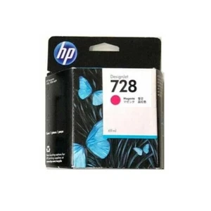 HP 728 Magenta DesignJet Ink Cartridge F9J58A - Brand New Sealed - Picture 1 of 2