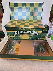John Deere Classic Checkers Board Game Complete Age 6+ Used, Tractor King Pieces - Picture 1 of 11
