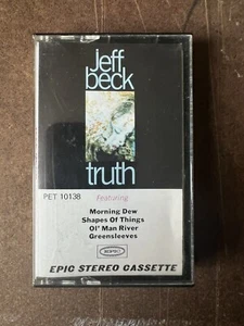 Jeff Beck ‎– Truth - Cassette, Epic ‎– PET 10138, US - Rod Stewart Ronnie Wood - Picture 1 of 2