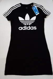 ADIDAS ADICOLOR BLACK DRESS FOR BIG GIRLS. MULTIPLE SIZES. - Picture 1 of 6