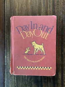 DAY IN AND DAY OUT Mabel O’Donnell Alice Carey 1936 hc Vintage Illustration Kids - Imagen 1 de 8
