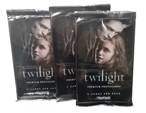 Topps twilight premium photo cards 3 Packs - Picture 1 of 2