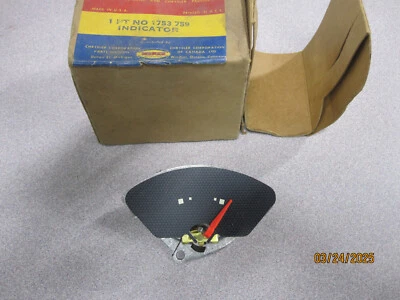 Nuevo de Lote Antiguo 1957 Chrysler Medidor de Temperatura Windsor New Yorker 300 Mopar 1753759 Foto 1 de 4