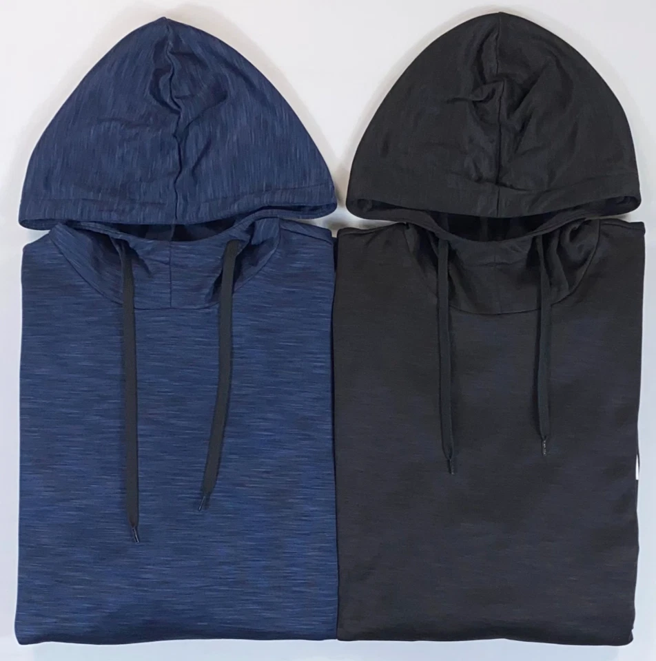 NUEVO Sudadera con capucha polar de alto rendimiento cuello activo grande y alto Tek Gear para hombre Foto 1 de 1