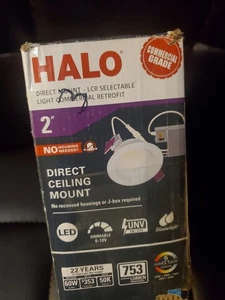 Halo 2” Direct Ceiling Mount LED 60W Commercial Grade - Picture 1 of 1
