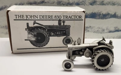 Spec Cast Pewter John Deere 830 Tractor JDM-009 - Image 1 of 2