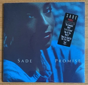 Sade - Promise factory sealed 1st press with hype sticker RARE MINT vinyl LP - Picture 1 of 4