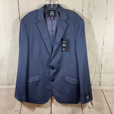 Blazer chaqueta deportiva Savile Row Company para hombre talla 44R azul de lujo británico Foto 1 de 4