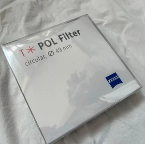 NEW Carl Zeiss T * POL  Polarizing Filter Circular 49mm - Picture 1 of 11