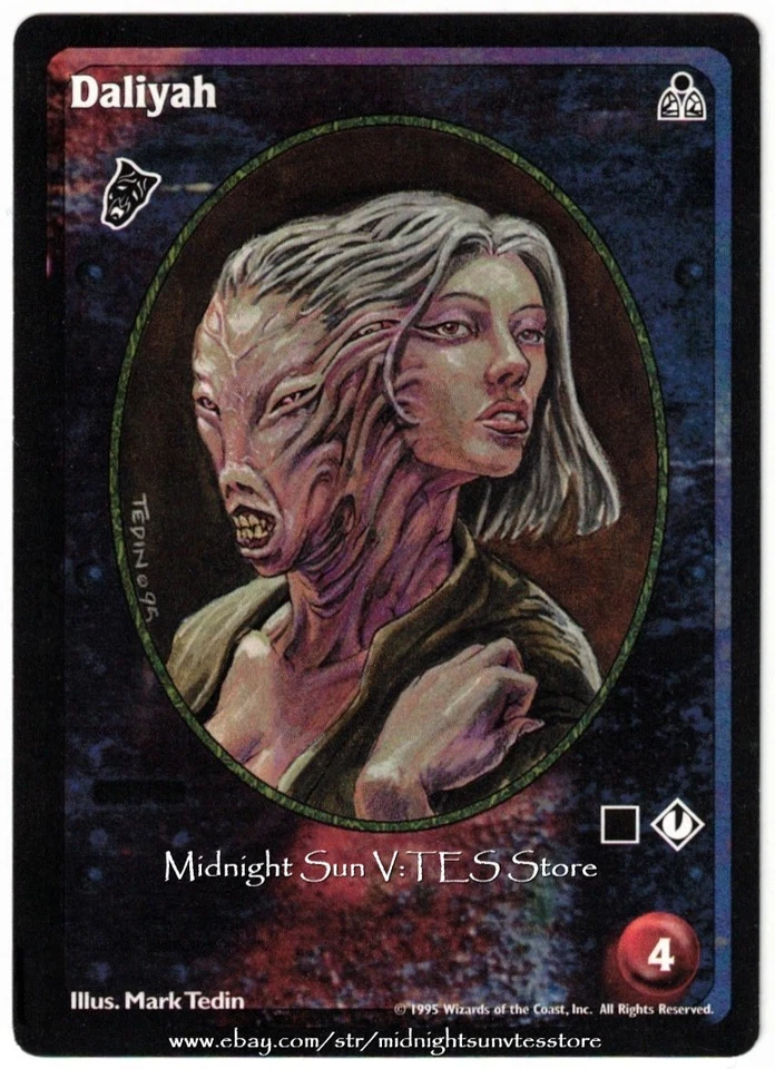 Daliyah Nosferatu Dark Sovereigns V:TES VTES Vampire CCG - Image 1 of 1