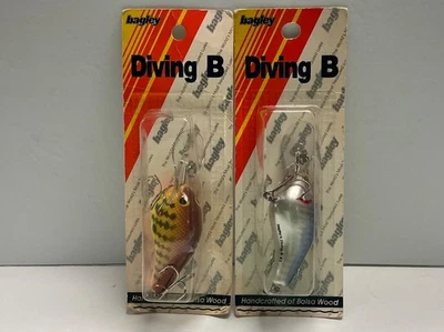 Lote de señuelos Bagley Diving B DB2 DC9 y DB2 SH4 Foto 1 de 2