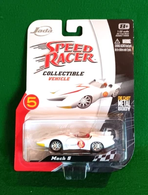 Jada 1:55 Scale Speed Racer Mach 5 Die-Cast Metal Collectible, LAST ONE, NIP! - Image 1 of 3