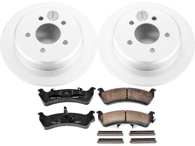 Kit de pastillas de freno trasero y rotor para Ford Explorer 1995-2001 1996 1997 1998 TZ941RV Foto 1 de 1