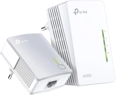 TL-WPA4220 KIT Powerline Kit Av600Mbps E Wi-Fi 300Mbps, Homeplug AV2, Porte Ethe - Immagine 1 di 4
