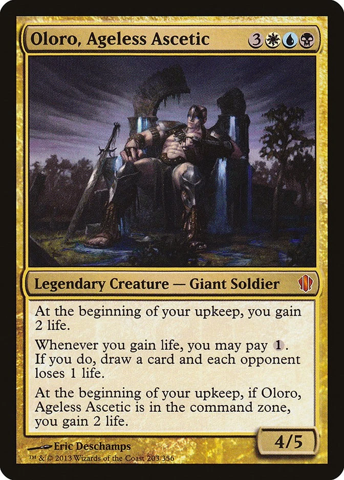 MTG Oloro, Ageless Ascetic  - Commander 2013 #203 - Image 1 of 1