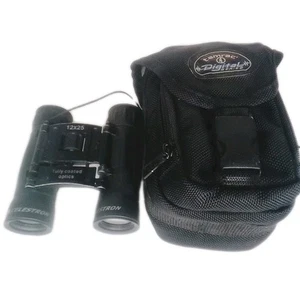 Celestron Compact Binoculars 12x25 Fully Coated Optics with Black Tamrac Case - Picture 1 of 9