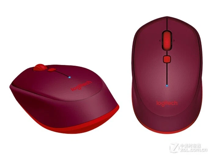 Logitech M337 Red 1000 DPI Gaming Mouse - Image 1 of 1