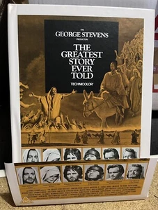 The Greatest Story Ever Told Blu Ray & DVD Media Book Set - Picture 1 of 2