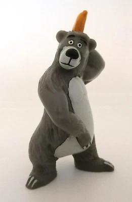 Disney BALOO figurine vintage BULLY LE LIVRE DE LA JUNGLE MOWGLI BULLYLAND 6.5CM - Photo 1/2