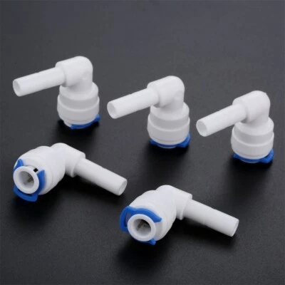 5PCS Elbow Connector Fitting Water Purifiers Filters Reverse Osmosis RO System - Image 1 of 4