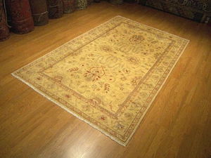 Alfombra afgana Sultanabad 6 x 9 anudada a mano de alta calidad _teñido vegetariano lana hilada a mano - Imagen 1 de 12